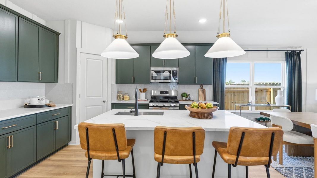 Model home photos of similar floorplans, not pictures of actual home.