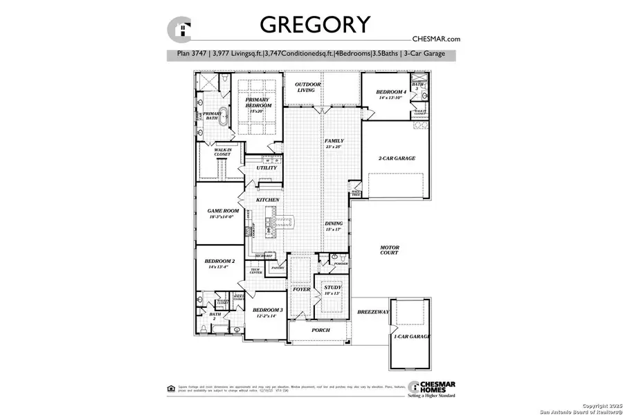 2D floor plan layout of this home in Potranco Oaks, Castroville, TX (Image 1). 2D floor plan layout of this home in Potranco Oaks, Castroville, TX (Image 1).