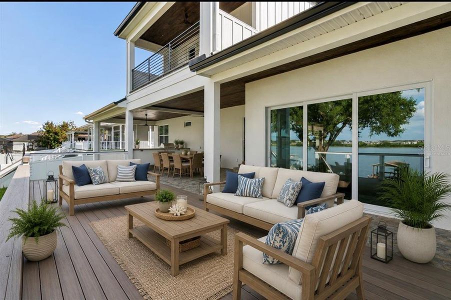 Exterior details and patio area of a home in , Auburndale (Image 32). Exterior details and patio area of a home in , Auburndale (Image 32).