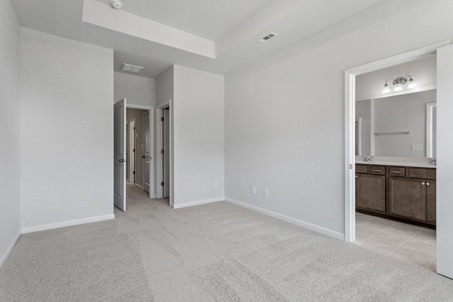 Spacious, unfurnished interior of a new home in Renaissance at White Oak, Garner (Image 12).