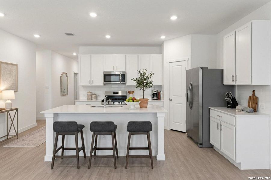 Furnished interior view inside a new home in Grace Valley, Marion (Image 8).