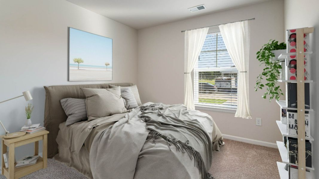 Representative furnished interior of a home built from the CURTIS by D.R. Horton in The Cottages at Blake Farm, Wilmington (Image 12). Representative furnished interior of a home built from the CURTIS by D.R. Horton in The Cottages at Blake Farm, Wilmington (Image 12).