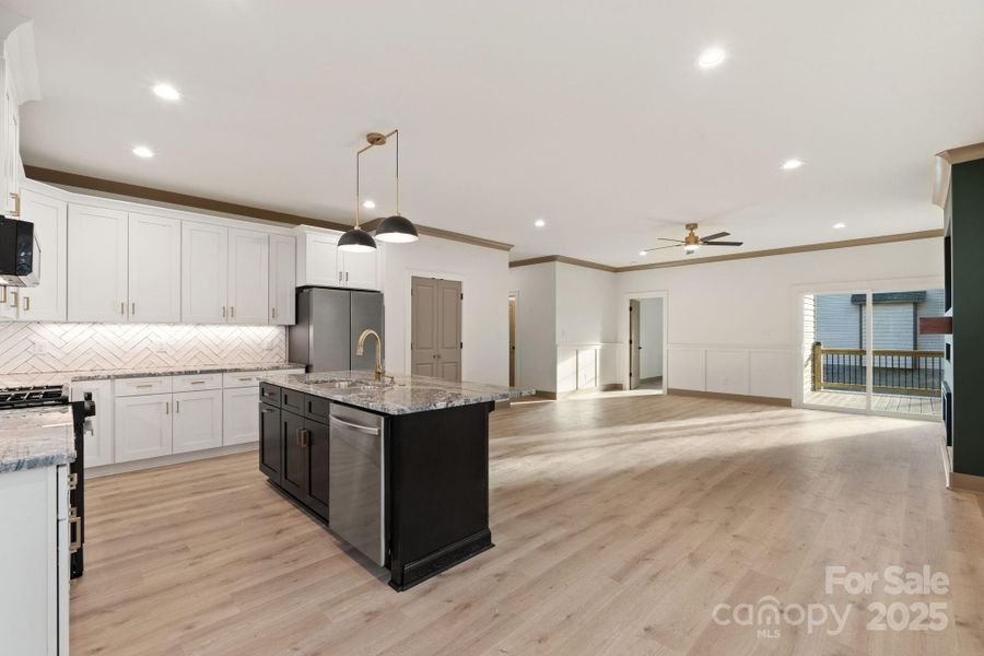 Furnished interior view inside a new home in , Winston-Salem (Image 6). Furnished interior view inside a new home in , Winston-Salem (Image 6).