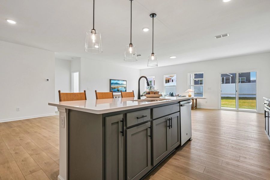 Furnished interior view inside a new home in Crescent Mills, Wilson's Mills (Image 17).