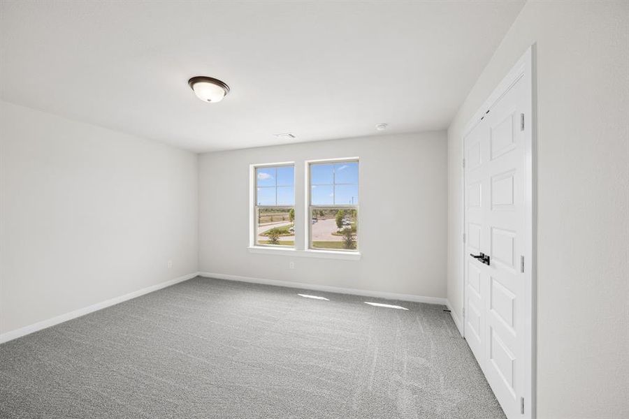 Spacious, unfurnished interior of a new home in Karis - Village Series, Crowley (Image 24). Spacious, unfurnished interior of a new home in Karis - Village Series, Crowley (Image 24).