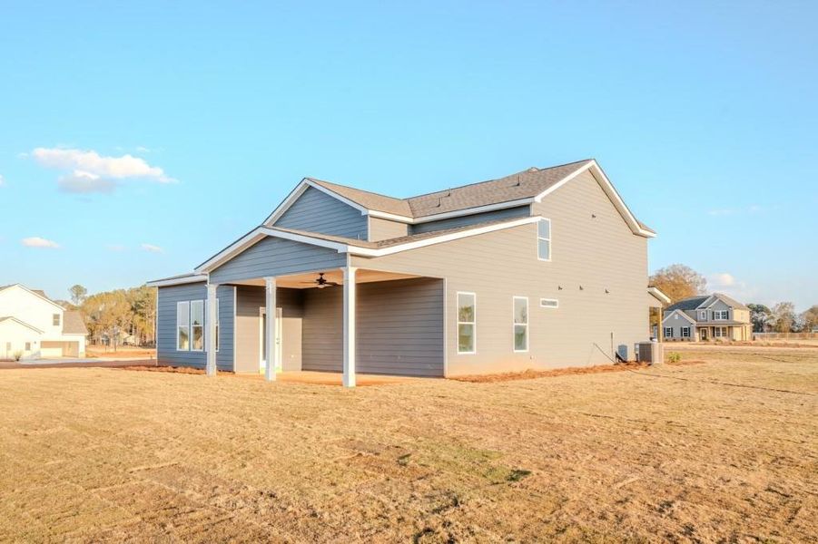 Exterior details and patio area of a home in , Good Hope (Image 3).