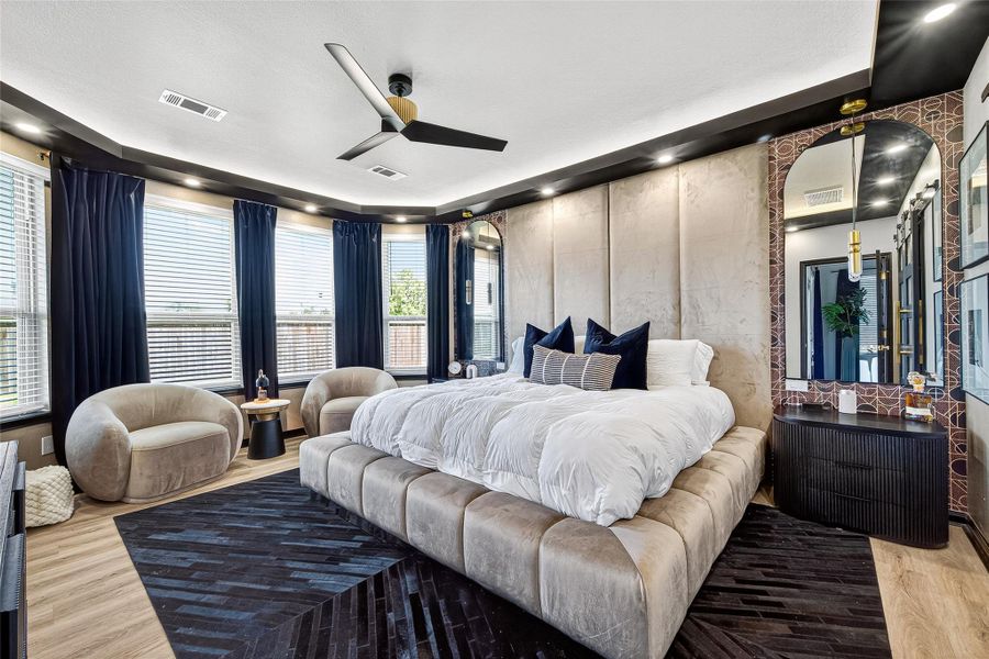 Furnished interior view inside a new home in Anderson Lakes, Houston (Image 5). Furnished interior view inside a new home in Anderson Lakes, Houston (Image 5).