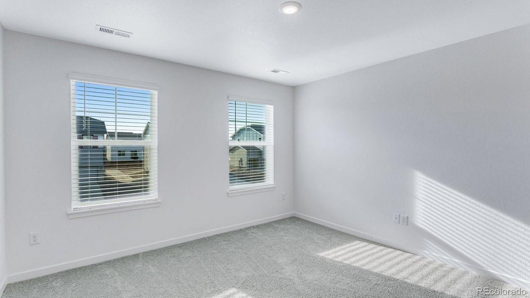 Spacious, unfurnished interior of a new home in Revere at Johnstown, Johnstown (Image 27). Spacious, unfurnished interior of a new home in Revere at Johnstown, Johnstown (Image 27).