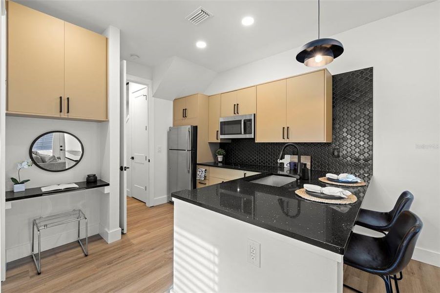 Furnished interior view inside a new home in , Tampa (Image 15).