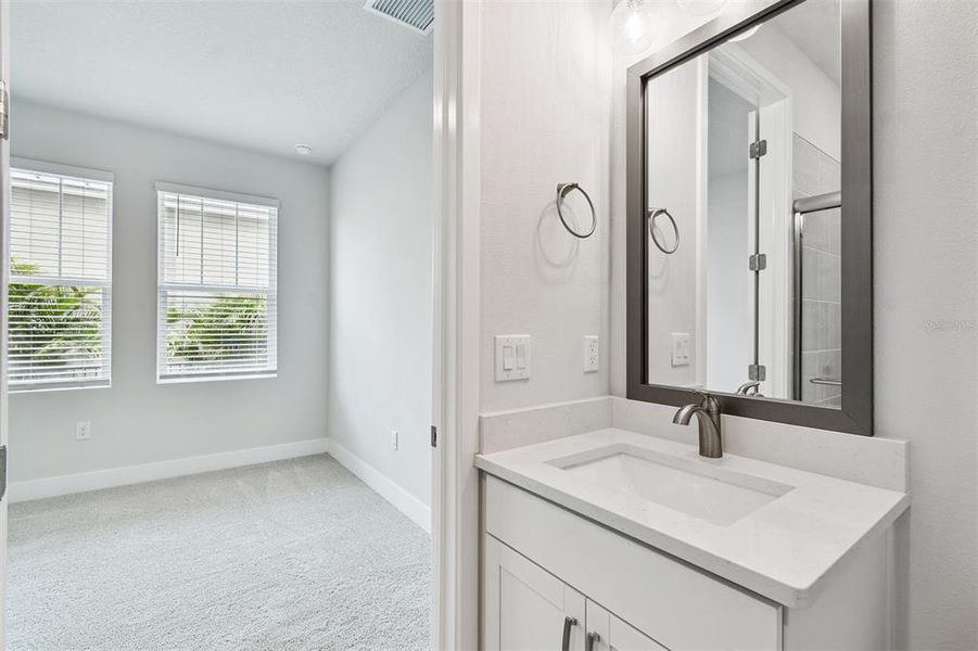 Furnished interior view inside a new home in Apex at Seminole Heights, Tampa (Image 7).