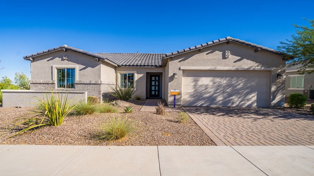 Representative exterior photo of a completed home built from the Maestro by Taylor Morrison in Estrella, Goodyear, AZ (Image 23).