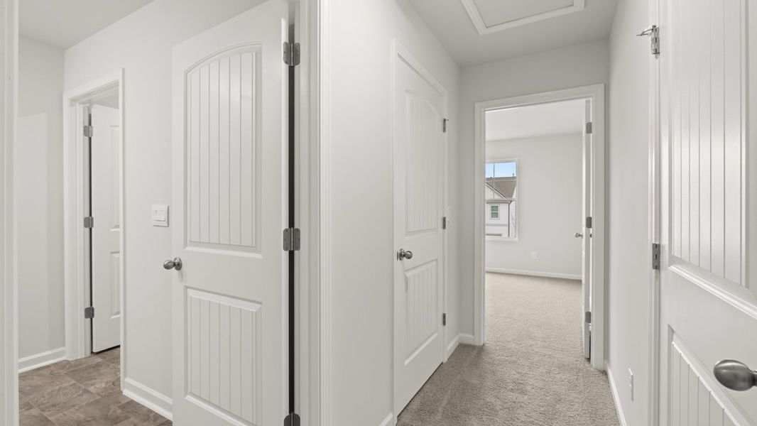 Representative unfurnished interior of a home built from the Hayden by D.R. Horton in Liberty Crossing, Braselton (Image 23).