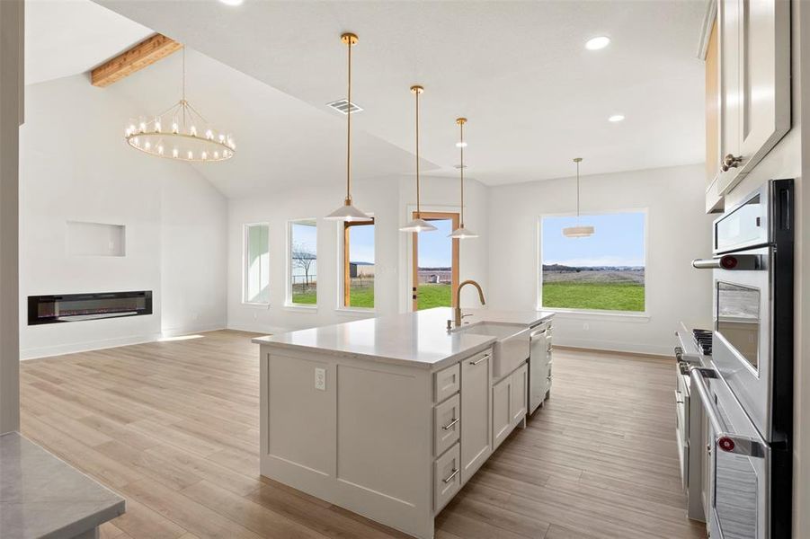Furnished interior view inside a new home in , Palmer (Image 14).