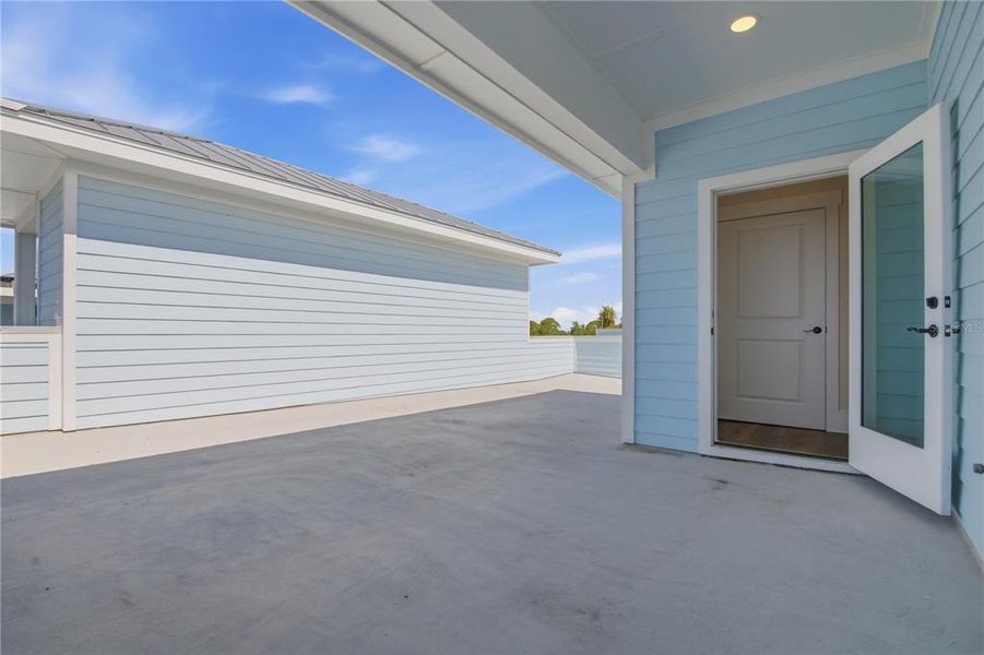 Exterior details and patio area of a home in , Dunedin (Image 2). Exterior details and patio area of a home in , Dunedin (Image 2).