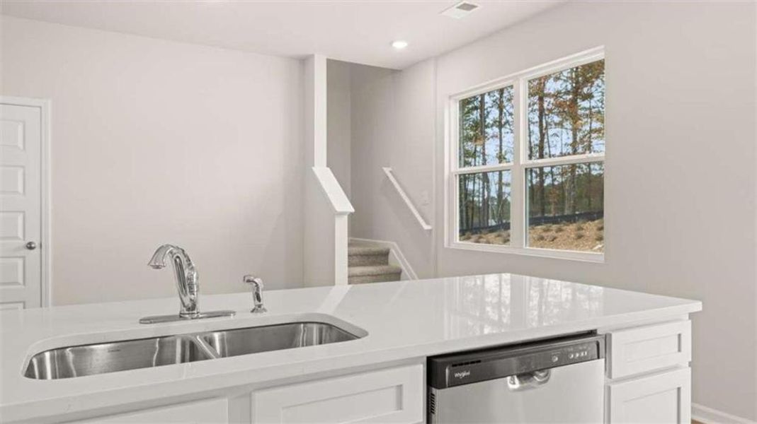 Close-up of interior finishes inside a home in WillowBrook, Winder (Image 14).