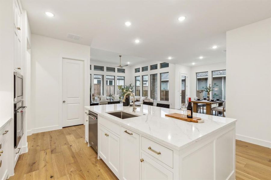 Unfurnished sunroom with french doors and ceiling fan