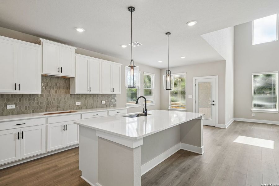 Furnished interior view inside a new home in Fox Falls, Boerne (Image 11).