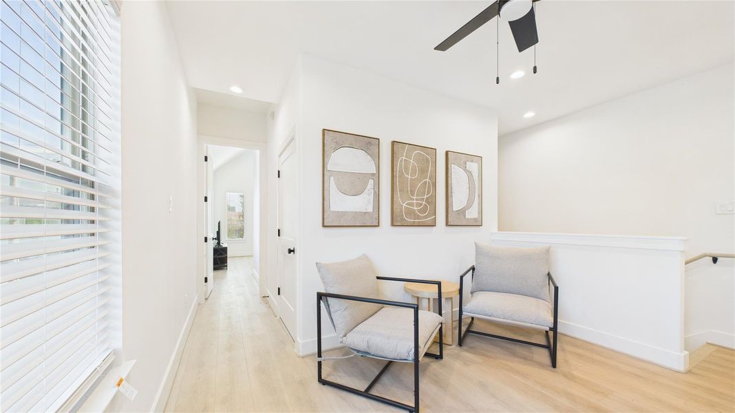 Furnished interior view inside a new home in , Houston (Image 10). Furnished interior view inside a new home in , Houston (Image 10).