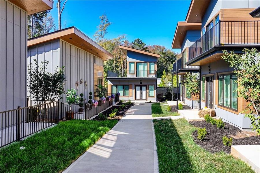 Exterior details and patio area of a home in , Union City (Image 20). Exterior details and patio area of a home in , Union City (Image 20).