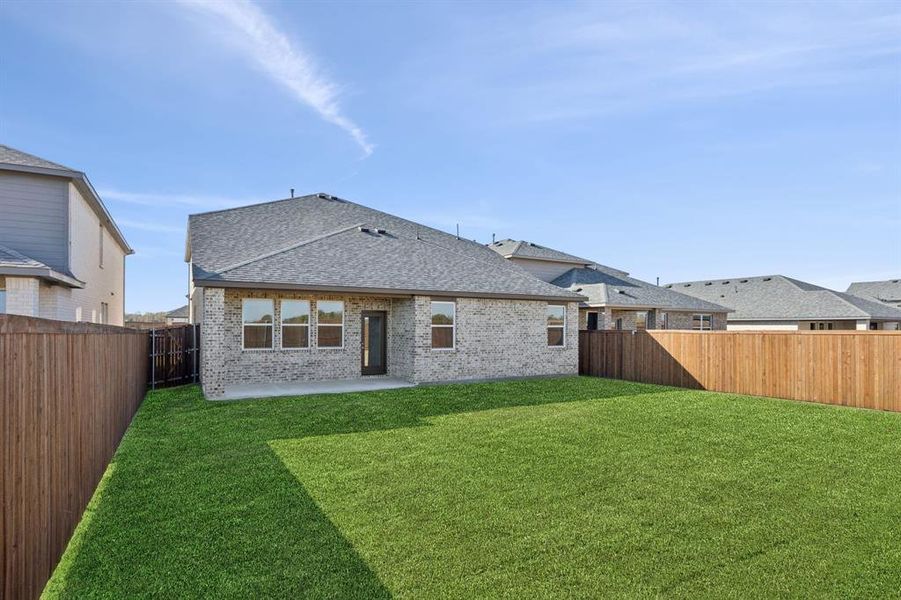 Exterior details and patio area of a home in Santorini, Seagoville (Image 2). Exterior details and patio area of a home in Santorini, Seagoville (Image 2).