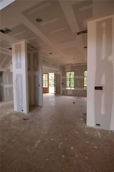 In-progress construction of a new home in , Monroe, GA (Image 37).