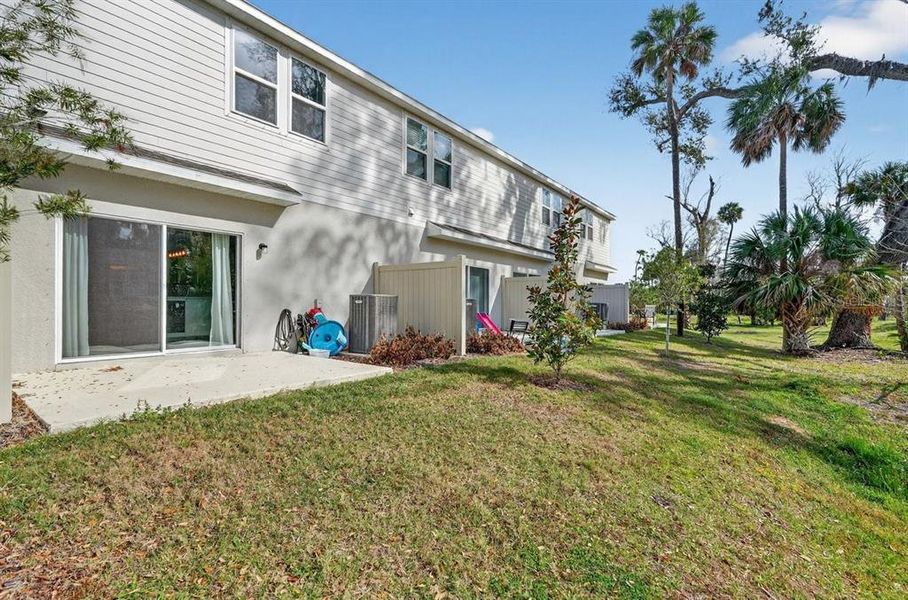 Exterior details and patio area of a home in , Edgewater (Image 3).