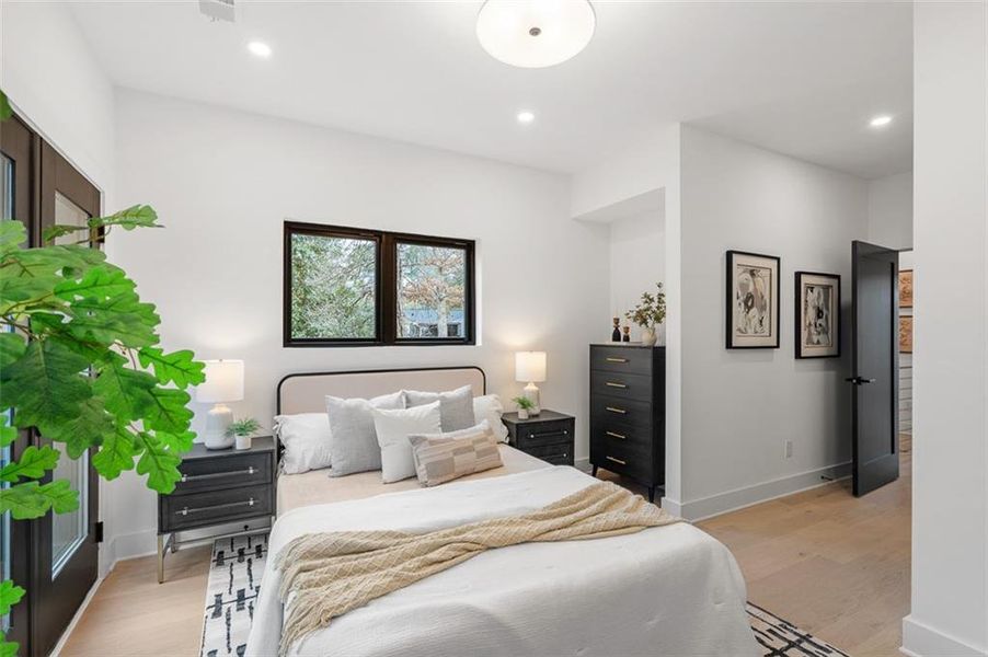 Furnished interior view inside a new home in , Atlanta (Image 6).