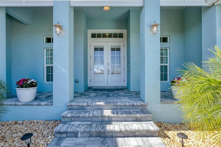 Exterior details and patio area of a home in , Placida (Image 26).