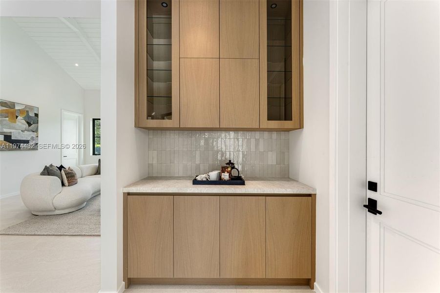 Furnished interior view inside a new home in , Miami (Image 17).