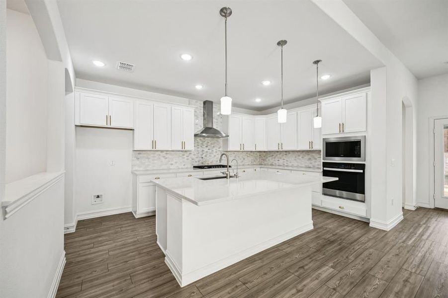 Furnished interior view inside a new home in , McKinney (Image 6). Furnished interior view inside a new home in , McKinney (Image 6).