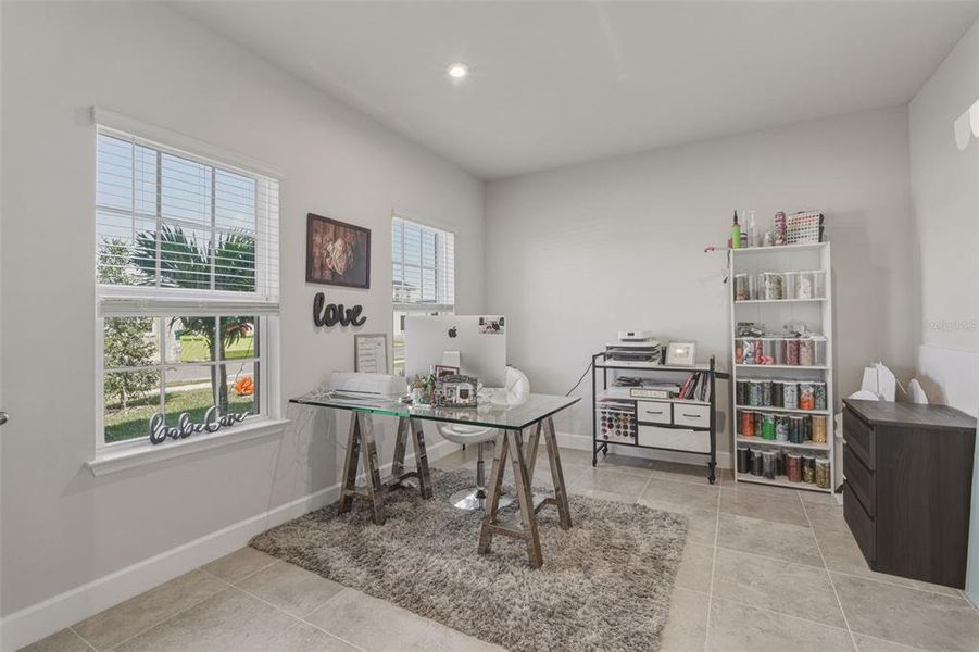 Furnished interior view inside a new home in West Port Single Family Homes, Port Charlotte (Image 5).