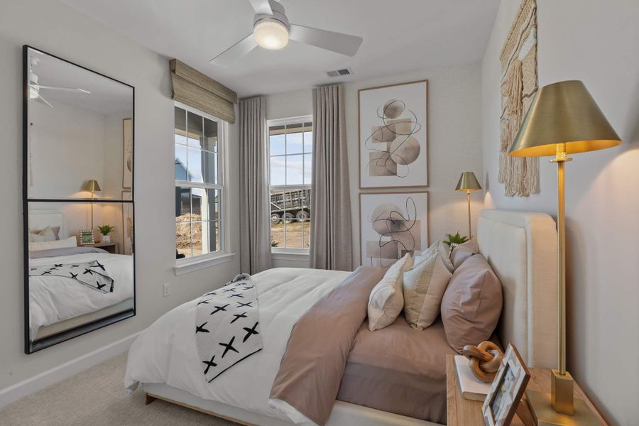 Representative furnished interior of a home built from the The Sunflower by Chesapeake Homes in Terrapin, Leland (Image 54).