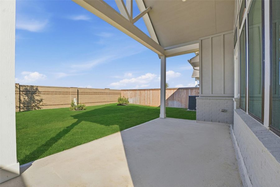 Exterior details and patio area of a home in , Cypress (Image 18). Exterior details and patio area of a home in , Cypress (Image 18).