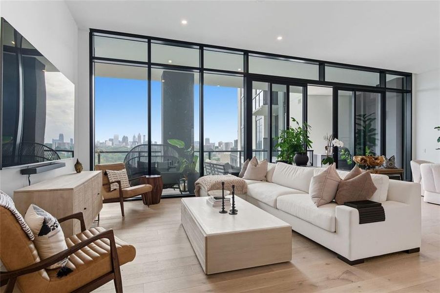 Furnished interior view inside a new home in The Dillon Buckhead, Atlanta (Image 32).
