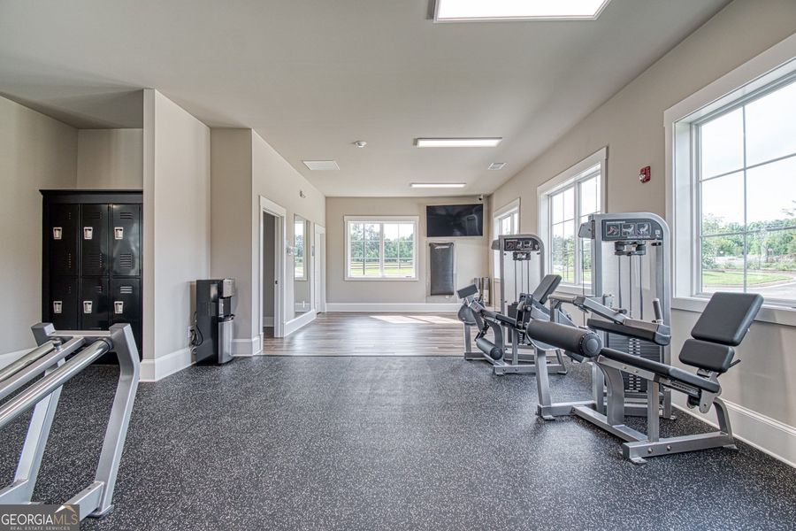 Furnished interior view inside a new home in The Towns at Auburn Station West, Auburn (Image 12).