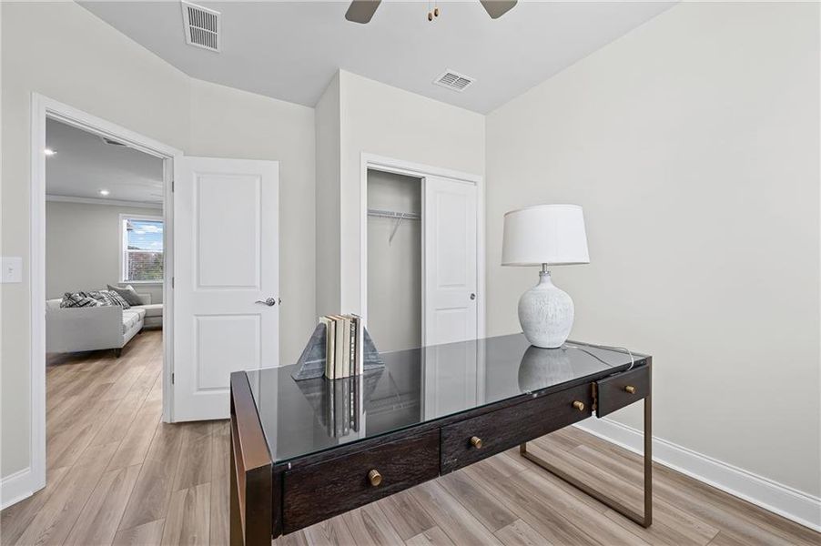 Furnished interior view inside a new home in Overland, Locust Grove (Image 5).