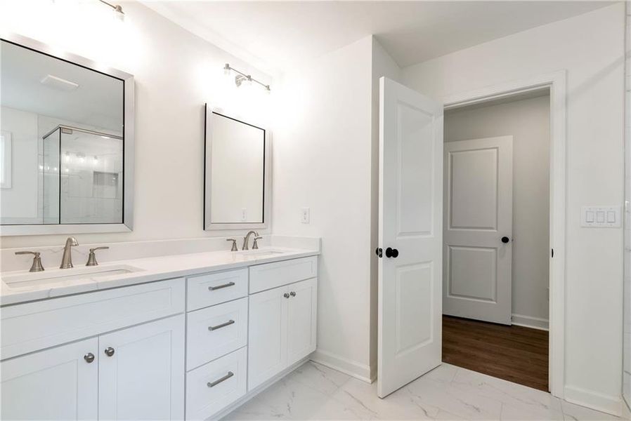 Furnished interior view inside a new home in , Commerce (Image 15).