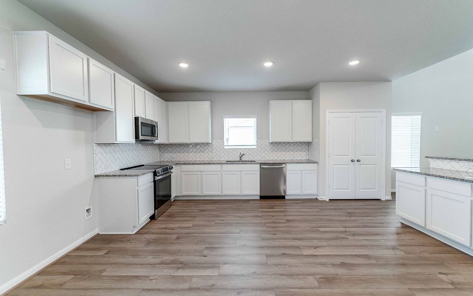 Furnished interior view inside a new home in Grande Estates, Bertram (Image 5). Furnished interior view inside a new home in Grande Estates, Bertram (Image 5).
