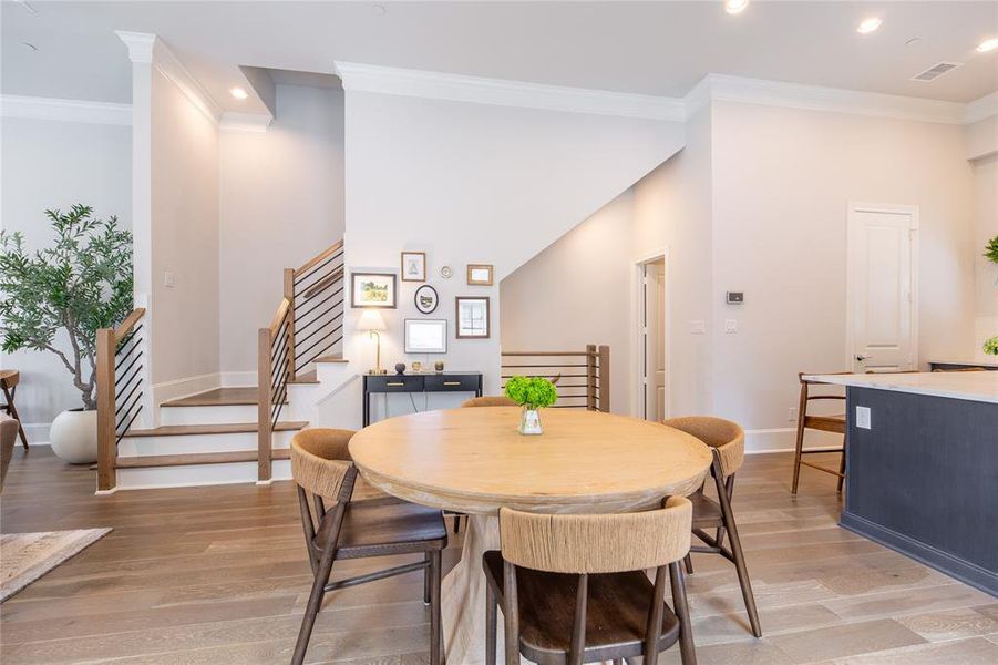 Furnished interior view inside a new home in , Addison (Image 16).