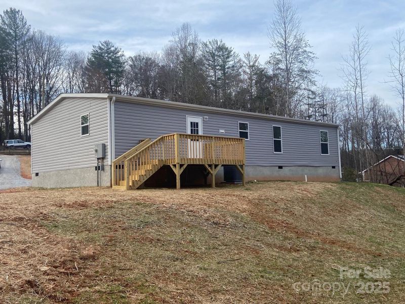 Exterior details and patio area of a home in , Morganton (Image 2).
