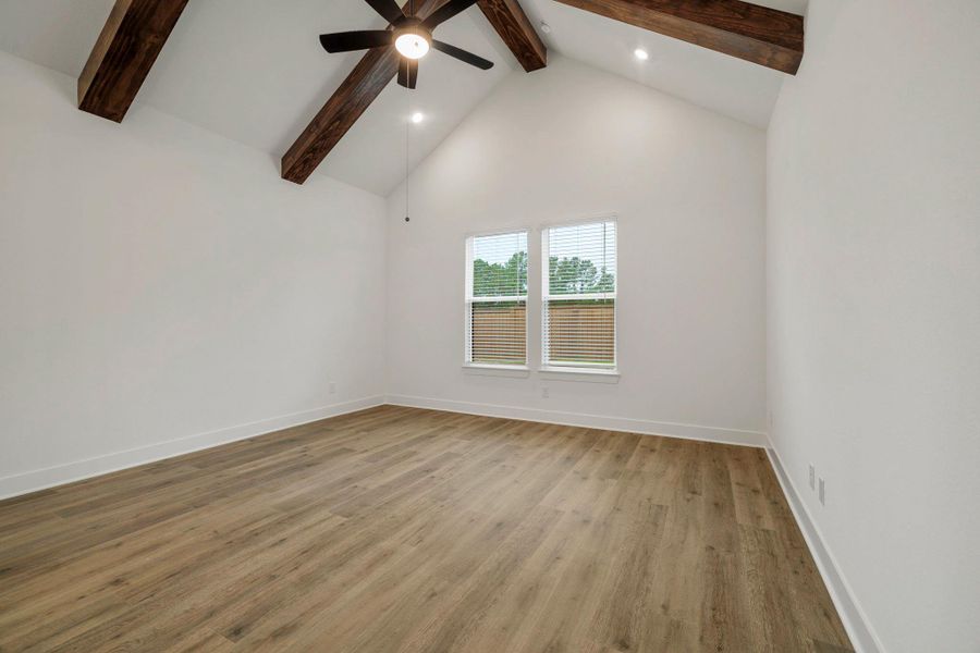 Spacious, unfurnished interior of a new home in Magnolia Woods - 70', Magnolia (Image 23).