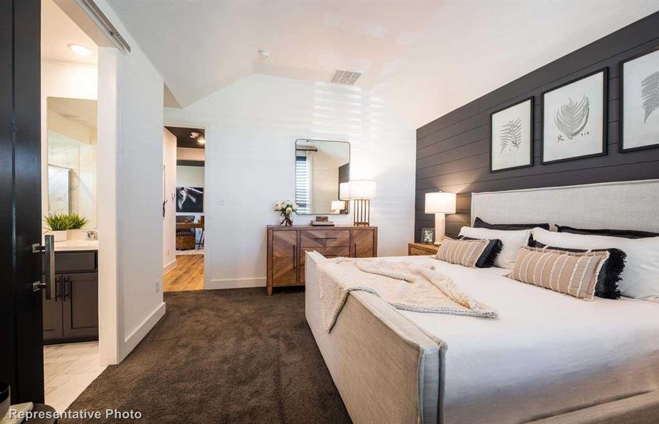 Furnished interior view inside a new home in Karis, Crowley (Image 8). Furnished interior view inside a new home in Karis, Crowley (Image 8).