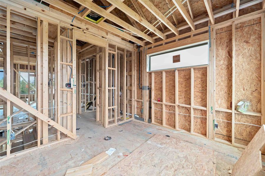 In-progress construction of a new home in , Houston, TX (Image 25).