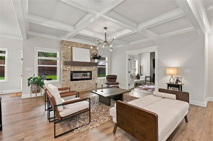 Furnished interior view inside a new home in , Lawrenceville (Image 5).