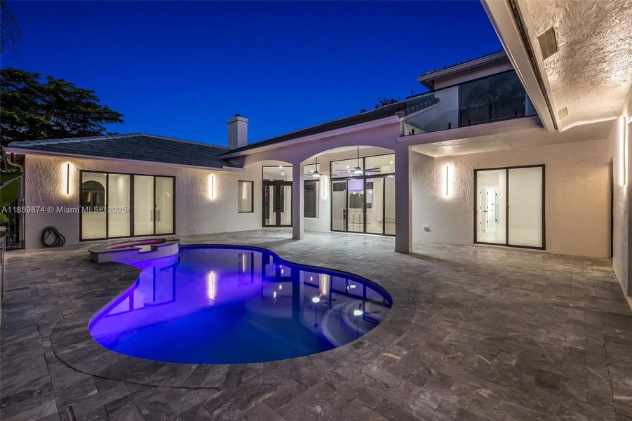 Front exterior of a new home in , Weston, FL, highlighting curb appeal (Image 23).