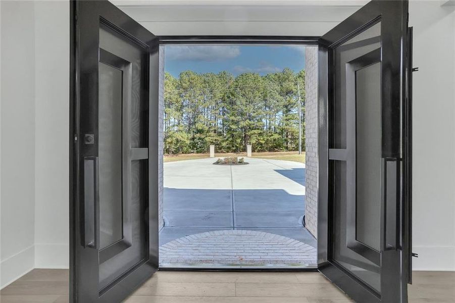 Exterior details and patio area of a home in , Loganville (Image 28).