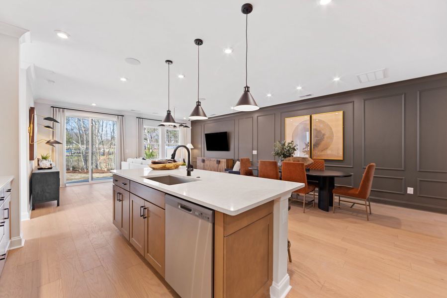 Furnished interior view inside a new home in Southbridge, Fort Mill (Image 17).