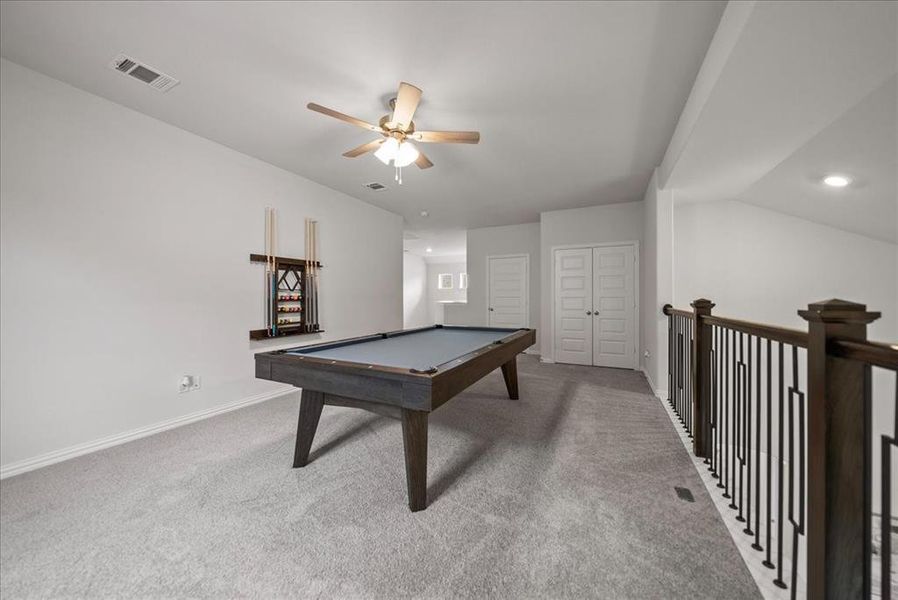 Furnished interior view inside a new home in , Little Elm (Image 27).