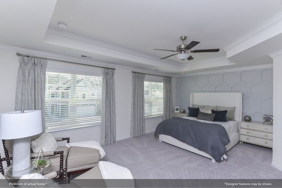 Furnished interior view inside a new home in The Falls, Blythewood (Image 10).