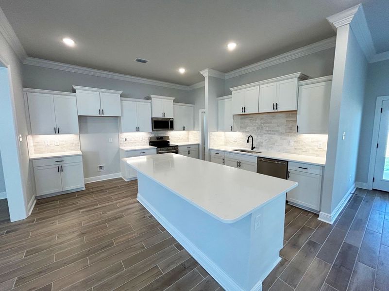 Furnished interior view inside a new home in Natureview, Freeport (Image 3).